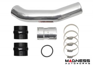 Ford Super Duty Performance Intercooler Piping - Polished - 6.7L V8 - SES by Injen - Hot Side